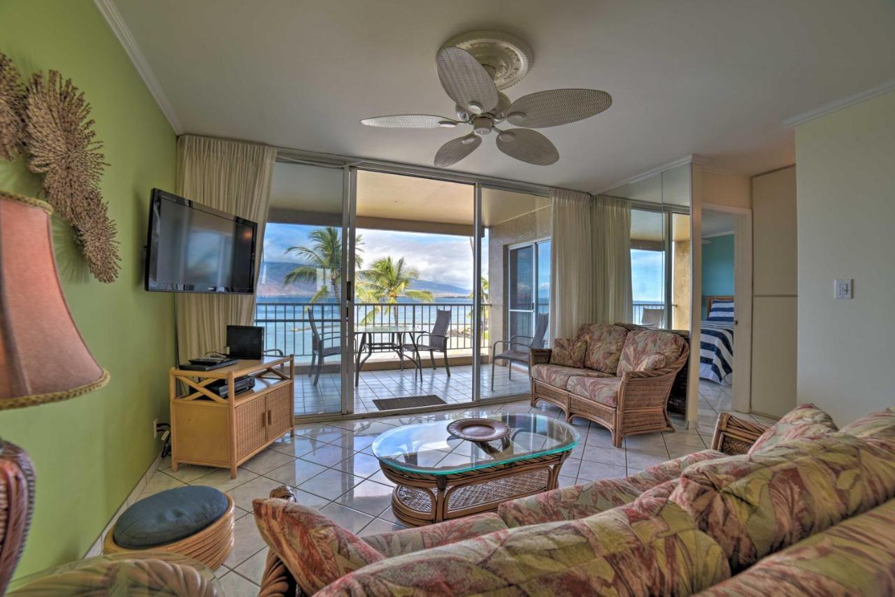 Beachfront Kihei Sanctuary With Lanai And Ocean Views! Exteriér fotografie