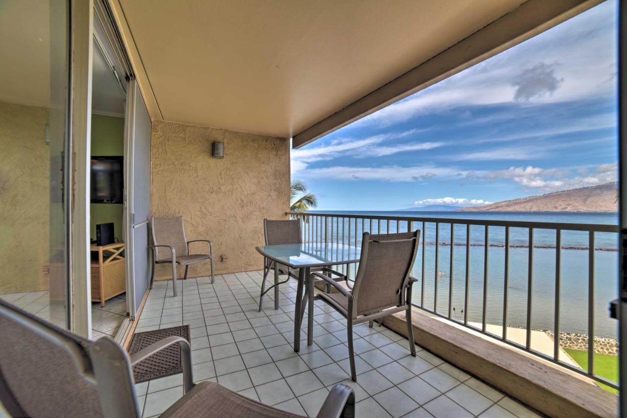 Beachfront Kihei Sanctuary With Lanai And Ocean Views! Exteriér fotografie